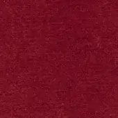 Bross Ponza fabric sample, deep red felt texture, close-up view displaying color code 7027.08 and subtle tonal variations.